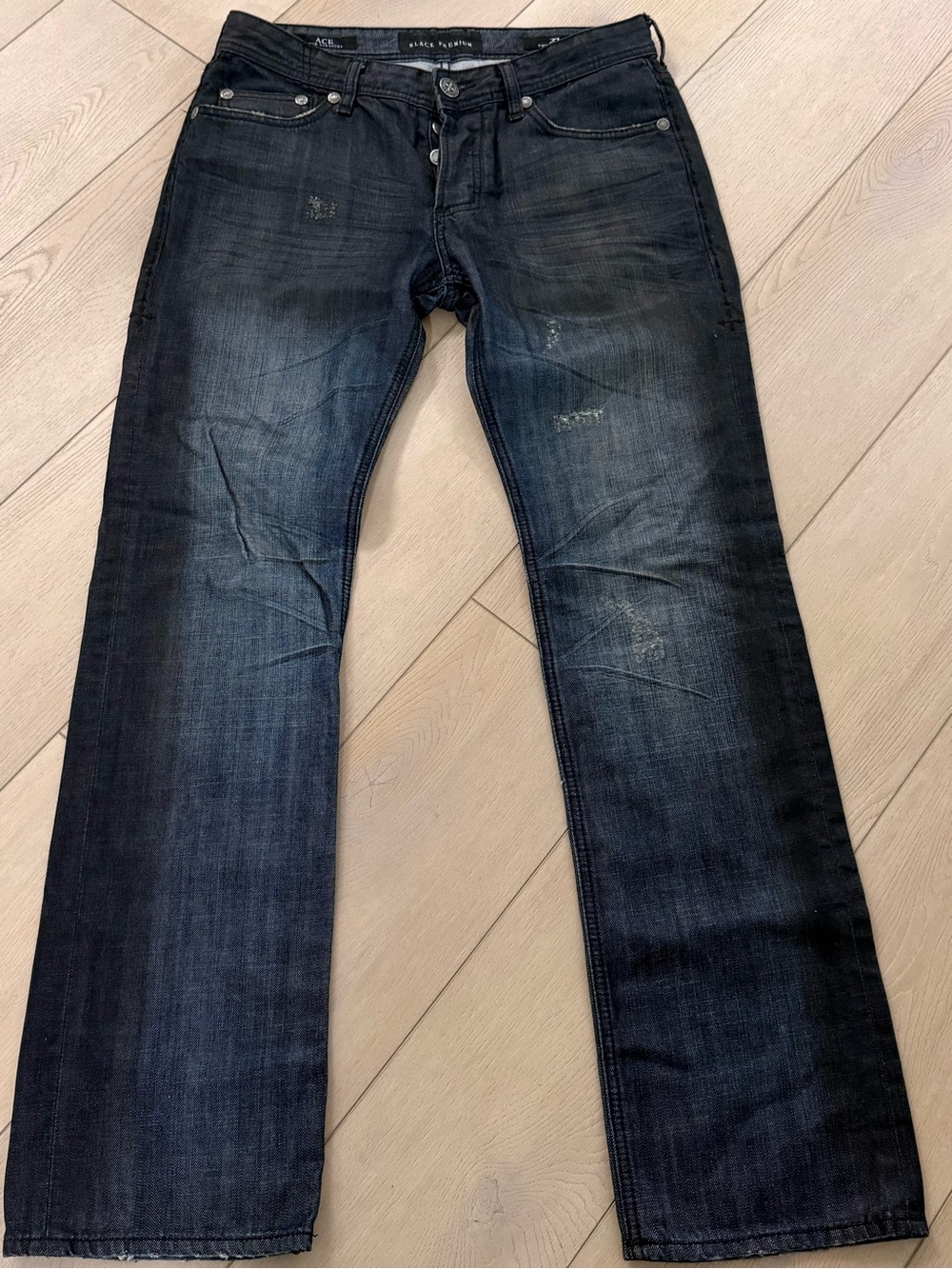 Vintage Affliction jeans.